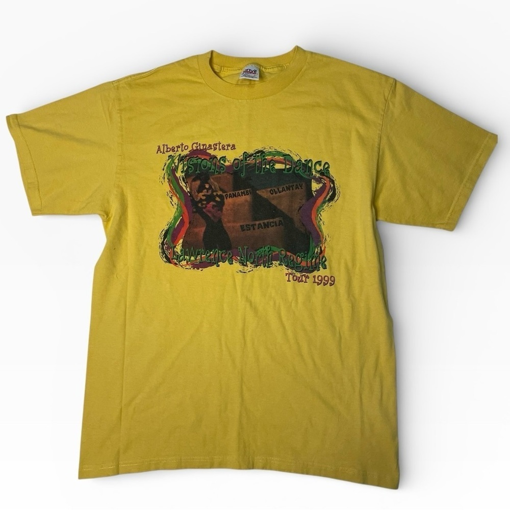 Vintage 1999 Lawrence North Regime Visions of the Dance Tour T-Shirt Large